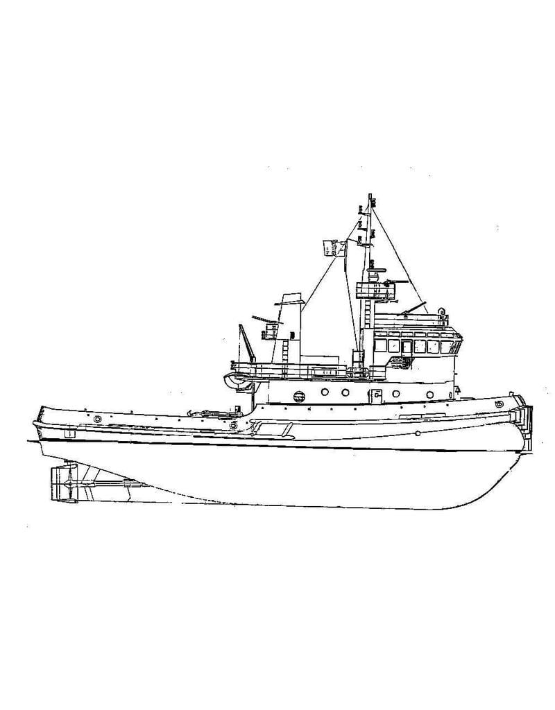 MBT 16.14.017 Küsten-/Hafenschlepper ms Damascus (1978)
