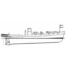 MBT 16.14.018 motorsleepboot Stadsreiniging Amsterdam van 16 m.("Amsterdammertje") (1959)