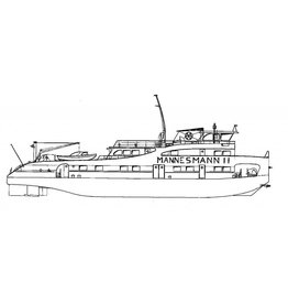 MBT 16.14.037 Pushboat ms Mannesmann I and II (1962/1965) - Mannesmann