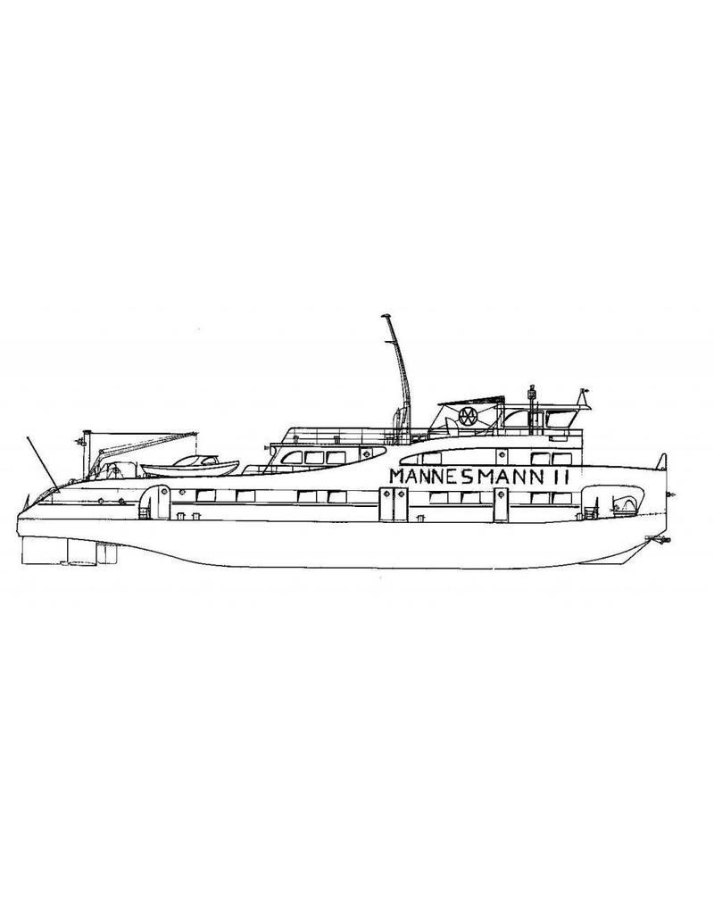 MBT 16.14.037 Schubboot ms Mannesmann I und II (1962/1965) - Mannesmann