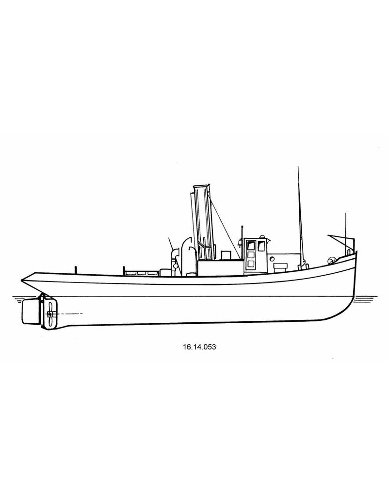 MBT 16.14.053 Fluss-Dampfschlepper ss Frans (1930) - F. Heijlaerts, Dordrecht
