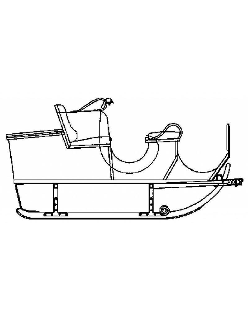 MBT Bergslee Zwitserse Posterijen - Bouwtekening Schaal 1 : 10 (40.36.004)