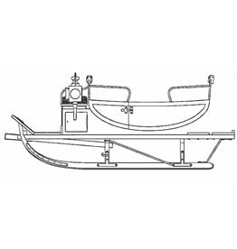 MBT Luxe of open slee van de Zwitserse Posterijen - Bouwtekening Schaal 1 : 10 (40.36.006)