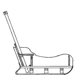 MBT Kinderduw-sleetje (ca 1880) - Bouwtekening Schaal 1 : 8 (40.36.008)