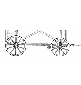 MBT Österreichischer Bockwagen - Bauzeichnung Maßstab 1 : 8 (40.37.005)