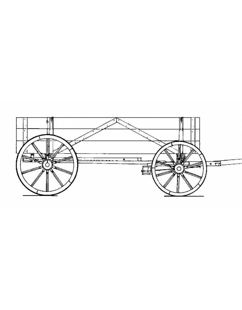 MBT Oostenrijkse bokkenwagen - Bouwtekening Schaal 1 : 8 (40.37.005)