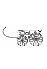 MBT Hondenwagen/slee - Bouwtekening Schaal 1 : 8 (40.37.009)