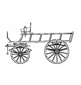 MBT Hollandse kaaswagen - Bouwtekening Schaal 1 : 8 (40.38.002)