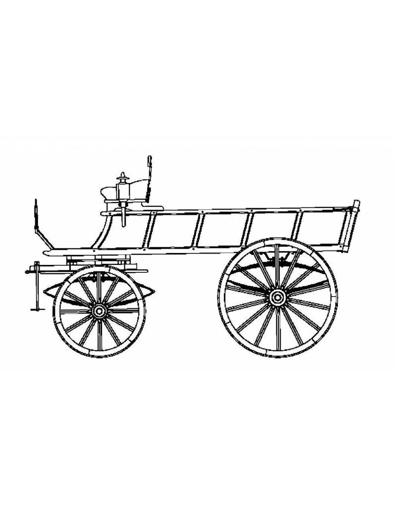 MBT Hollandse kaaswagen - Bouwtekening Schaal 1 : 8 (40.38.002)