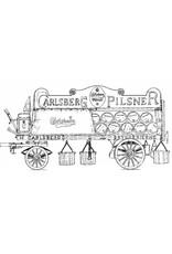 MBT Carlsberg Brauereiwagen - Bauzeichnung Maßstab 1 : 10 (40.38.005)
