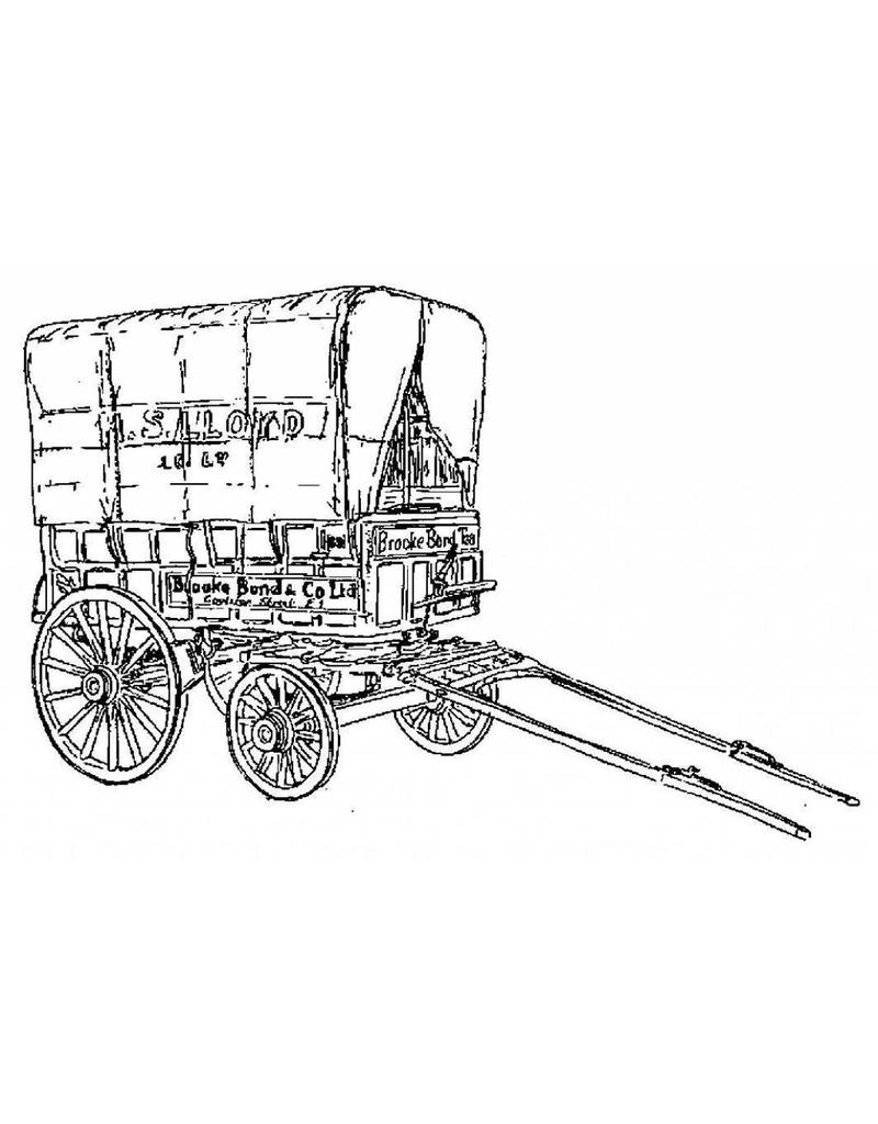 MBT Londense bestelwagen - Bouwtekening Schaal 1 : 8 (40.38.007)