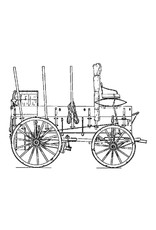 MBT Amerikaanse keukenwagen - Bouwtekening Schaal 1 : 8 (40.38.016)