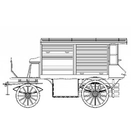 MBT Groentenwagen - Bouwtekening Schaal 1 : 8 (40.38.019)
