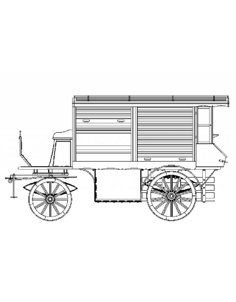 MBT Groentenwagen - Bouwtekening Schaal 1 : 8 (40.38.019)