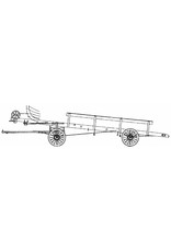 MBT Lanceerwagen voor reddingssloep - Bouwtekening Schaal 1 : 10 (40.38.024)