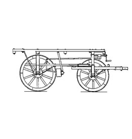 MBT Russische perronwagen - Bouwtekening Schaal 1 : 8 (40.38.033)