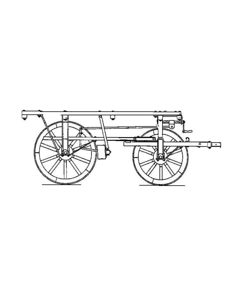MBT Russische perronwagen - Bouwtekening Schaal 1 : 8 (40.38.033)