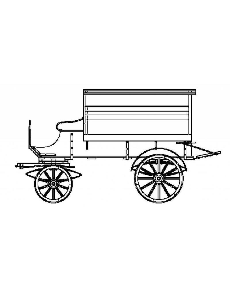 MBT Lichte groentenwagen - Bouwtekening Schaal 1 : 8 (40.38.048)