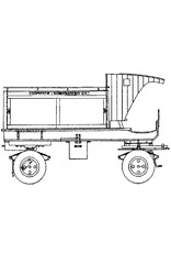 MBT Groningse brood- en levensmiddelenwagen - Bouwtekening Schaal 1 : 8 (40.38.049)