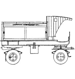 MBT Groninger Brot- und Lebensmittelwagen - Bauzeichnung Maßstab 1 : 8 (40.38.049)