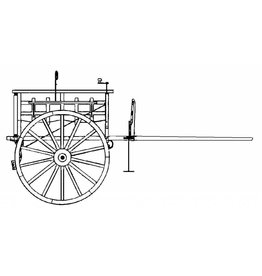 MBT Franse melkwagen - Bouwtekening Schaal 1 : 8 (40.38.053)