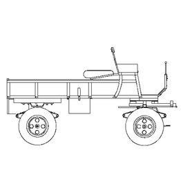 MBT Melkventerswagen - Bouwtekening Schaal 1 : 8 (40.38.059)