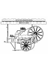 MBT Grote slijpershandkar - Bouwtekening Schaal 1 : 8 (40.39.002)