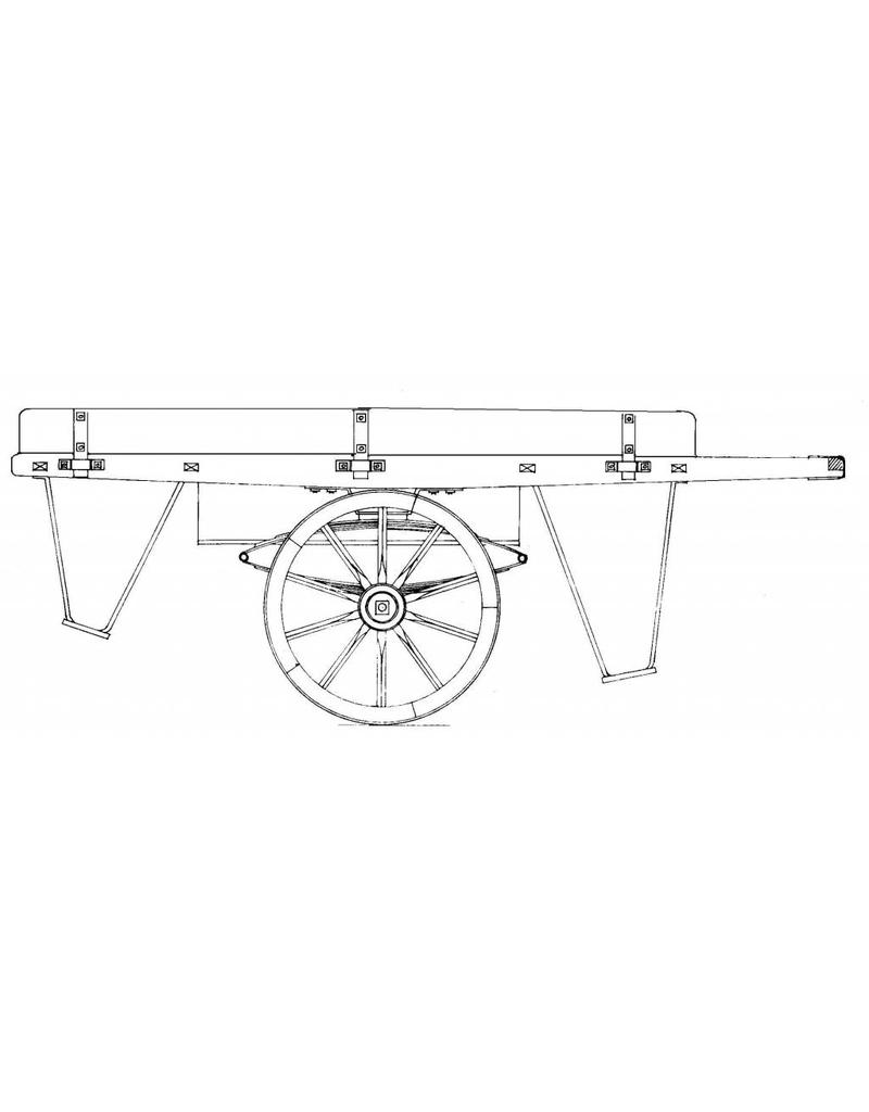 MBT Schildershandkar - Bouwtekening Schaal 1 : 8 (40.39.013)