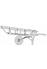 MBT Coster Mongers barrow - Bouwtekening Schaal 1 : 8 (40.39.026)