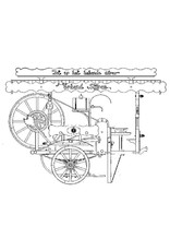MBT Grote scharenslijpershandkar - Bouwtekening Schaal 1 : 8 (40.39.035)
