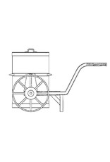 MBT Vatwagen - Bouwtekening Schaal 1 : 8 (40.39.041)
