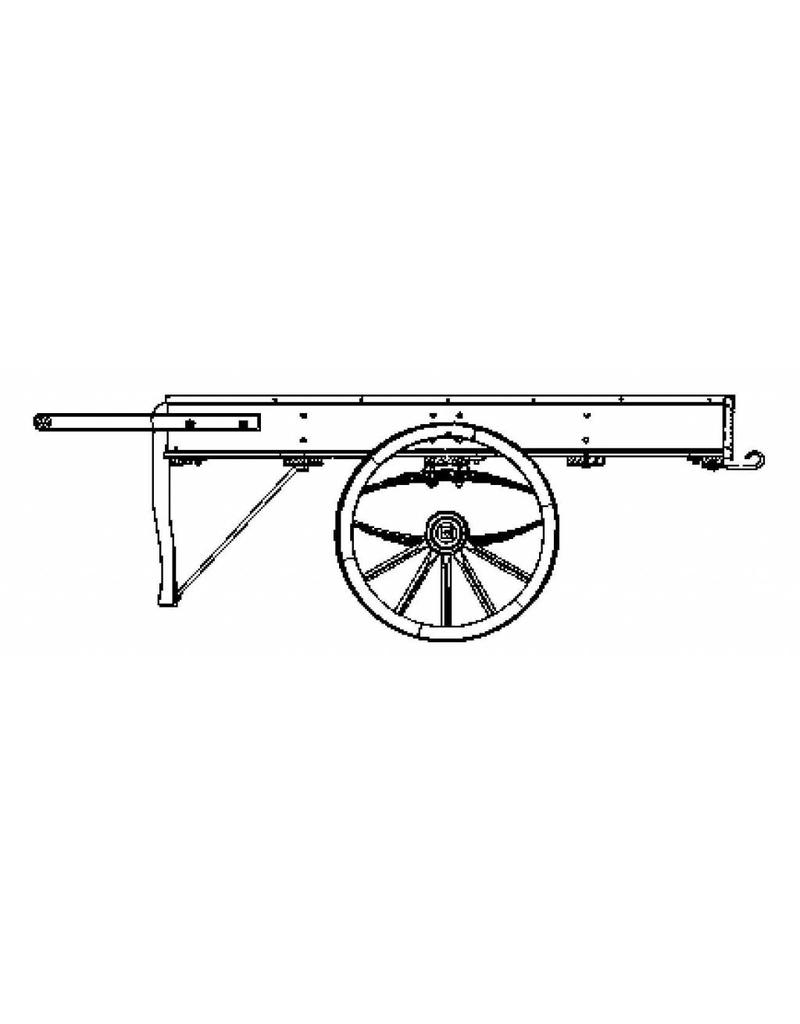 MBT Materialenhandkar "Van Oostwoud" - Bouwtekening Schaal 1 : 8 (40.39.048)