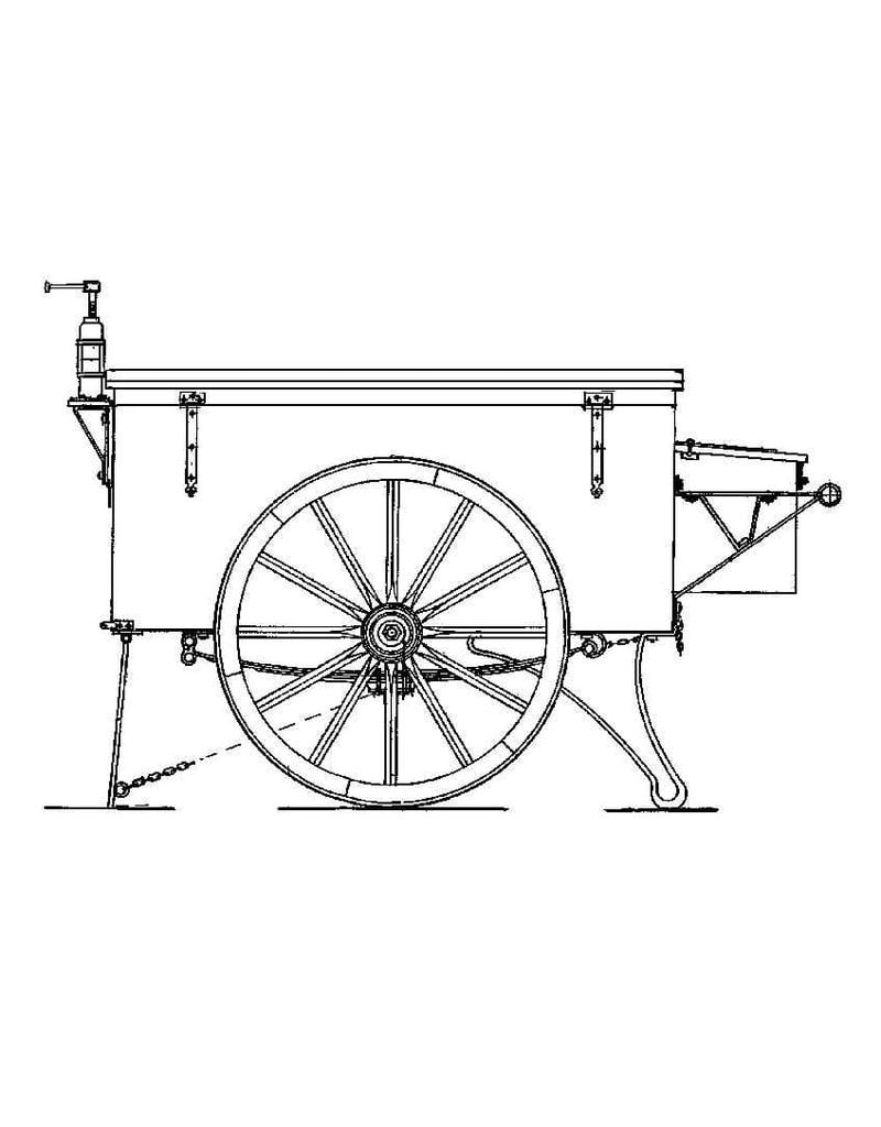 MBT 40.39.054 gas meter handcart