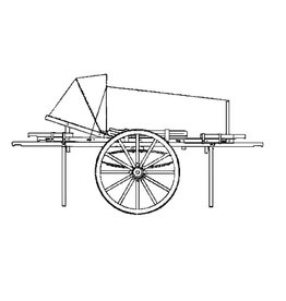 MBT Rettungshandwagen/Trage (Österreich) - Bauzeichnung Maßstab 1 : 8 (40.39.069)