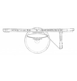 MBT Handkar der Paltrockmühle "de Otter", in Amsterdam - Bauzeichnung Maßstab 1 : 8 (40.39.070)