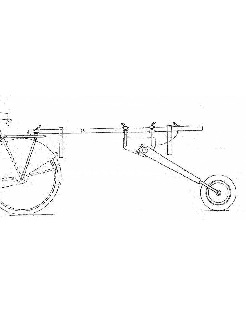 MBT DAF brancard drager (1938) - Bouwtekening Schaal 1 : 8 (40.39.072)