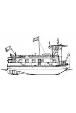 MBT 16.14.058 Schubboot ms Thionville (1963) - Comp. Francaise Navigation Rhenane - 1988 Saarlouis