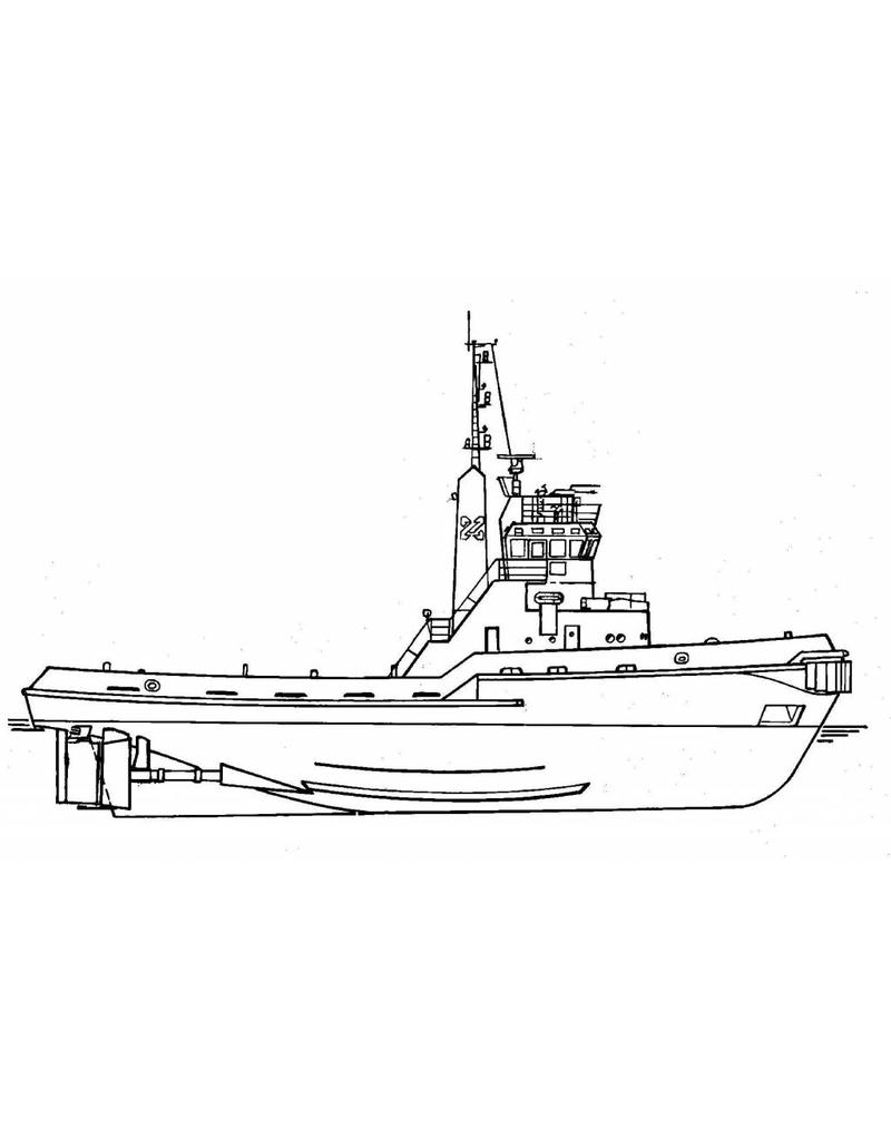 MBT 16.14.064 harbour/coastal tug ms Piku (1974) - Smit Int