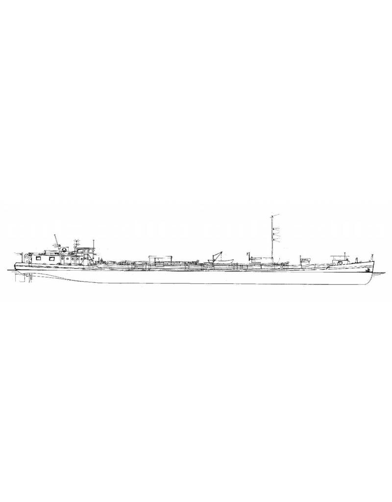 MBT 16.15.029 Tankschiff ms Toscania (1952) - Int. Flusstanksch. Ges.; 1976 Waterman; 1978 Mustang;