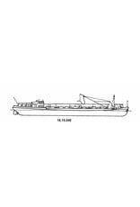 MBT 16.15.045 Tankschiff ms Volendam, Veendam 430 Tonnen (1958) - VT