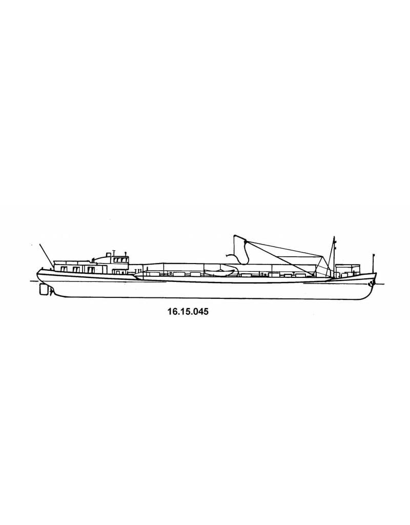 MBT 16.15.045 Tankschiff ms Volendam, Veendam 430 Tonnen (1958) - VT