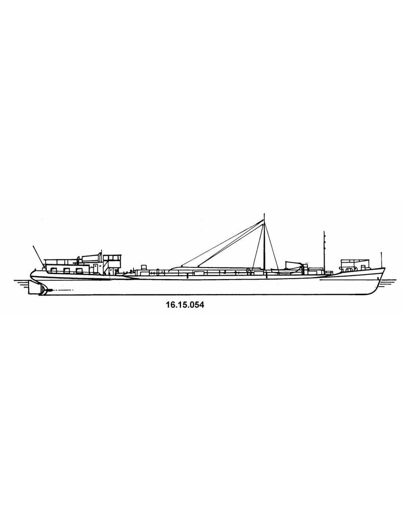 MBT 16.15.054 tankschip ms Vriezenveen 500 ton (1951) - VT