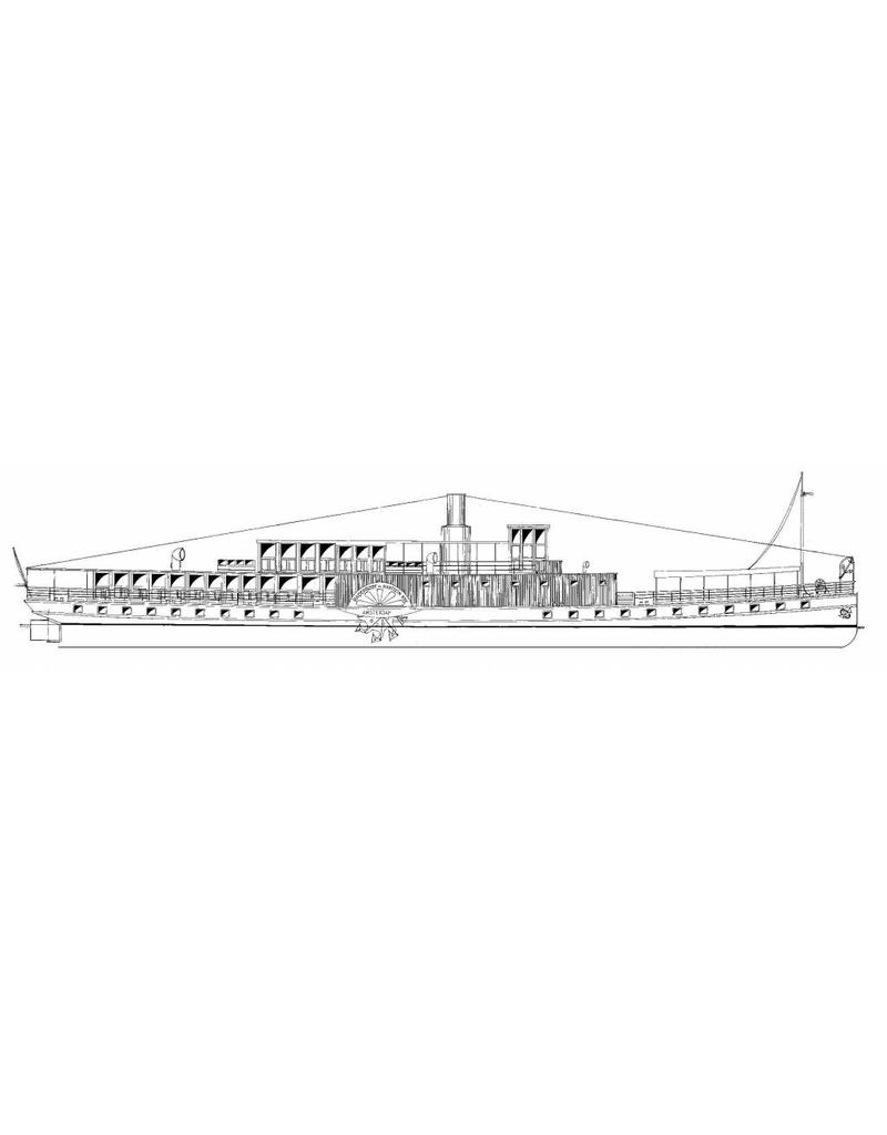 NVM 16.15.059 raderstoomschip "Kapitein Kok" (1977); ex Reederij op de Lek 6 (1911)