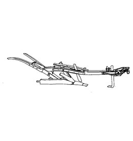 MBT Englischer Pflug (1900) - Bauzeichnung Maßstab 1 : 8 (40.40.001)