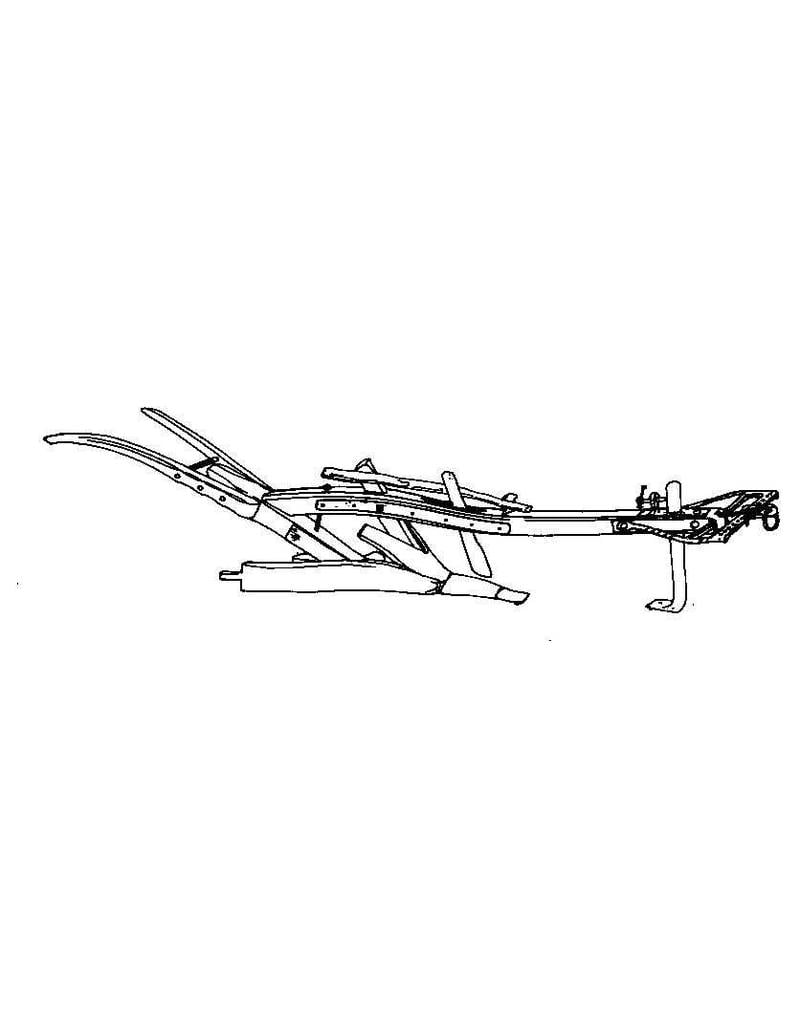 MBT Engelse ploeg (1900) - Bouwtekening Schaal 1 : 8 (40.40.001)