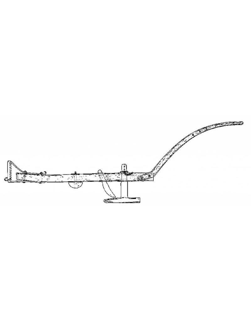 MBT Maulwurfspflug (1900) - Konstruktionszeichnung Maßstab 1 : 8 (40.40.003)