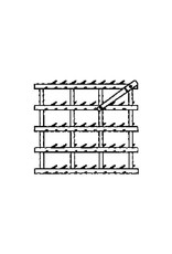 MBT Houten eg - Bouwtekening Schaal 1 : 8 (40.40.025)