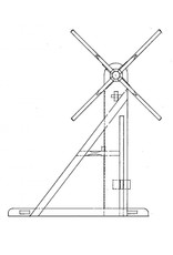 MBT Bergheef uit Historische tuin Aalsmeer - Bouwtekening Schaal 1 : 8 (40.40.040)