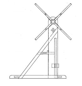 MBT Berghebe aus Historischem Garten Aalsmeer - Bauzeichnung Maßstab 1 : 8 (40.40.040)