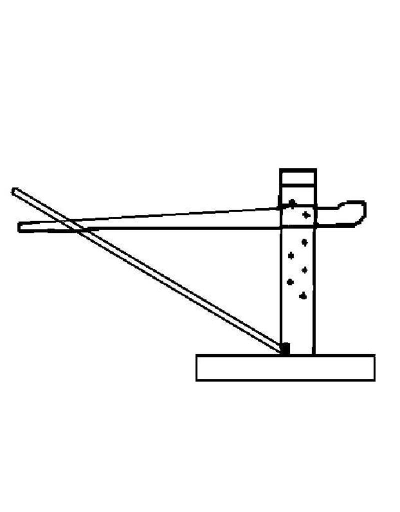 NVM 40.41.014 wagenwip, hout met stalen strip